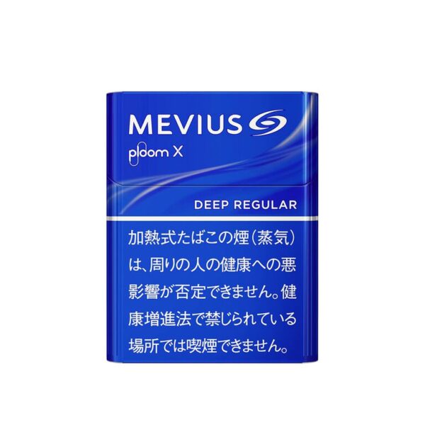 ploom-X-MEVIUS-DEEP REGULAR 深藍（濃原味）